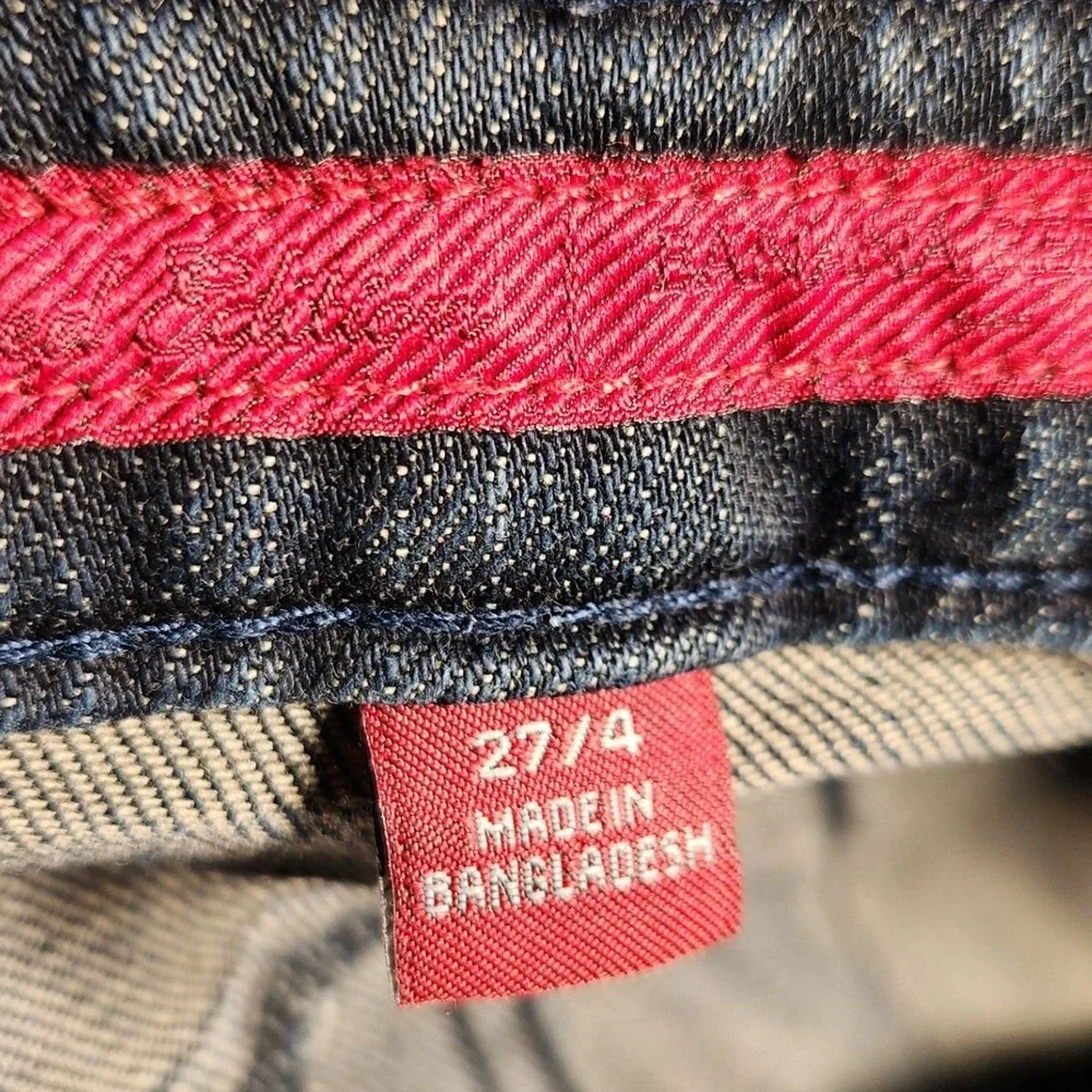 Banana Republic Bootcut Jeans‎ Men 27/4 Dark Wash Good Denim Pants 740082-00